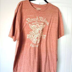 Men's Lucky Brand Rough Riders T - shirt size XXL